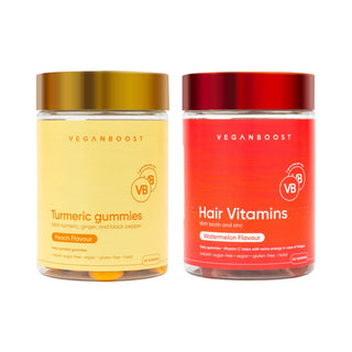 Veganboost Duo - pack (Watermelon & Turmeric) - Veganboost